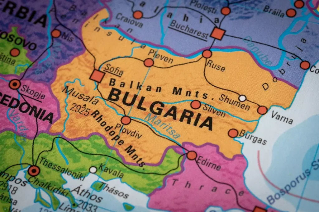map-of-bulgaria