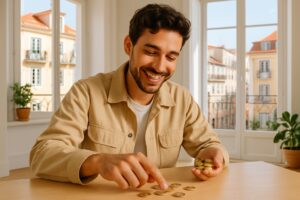 Save working in Portugal: putting money aside each month